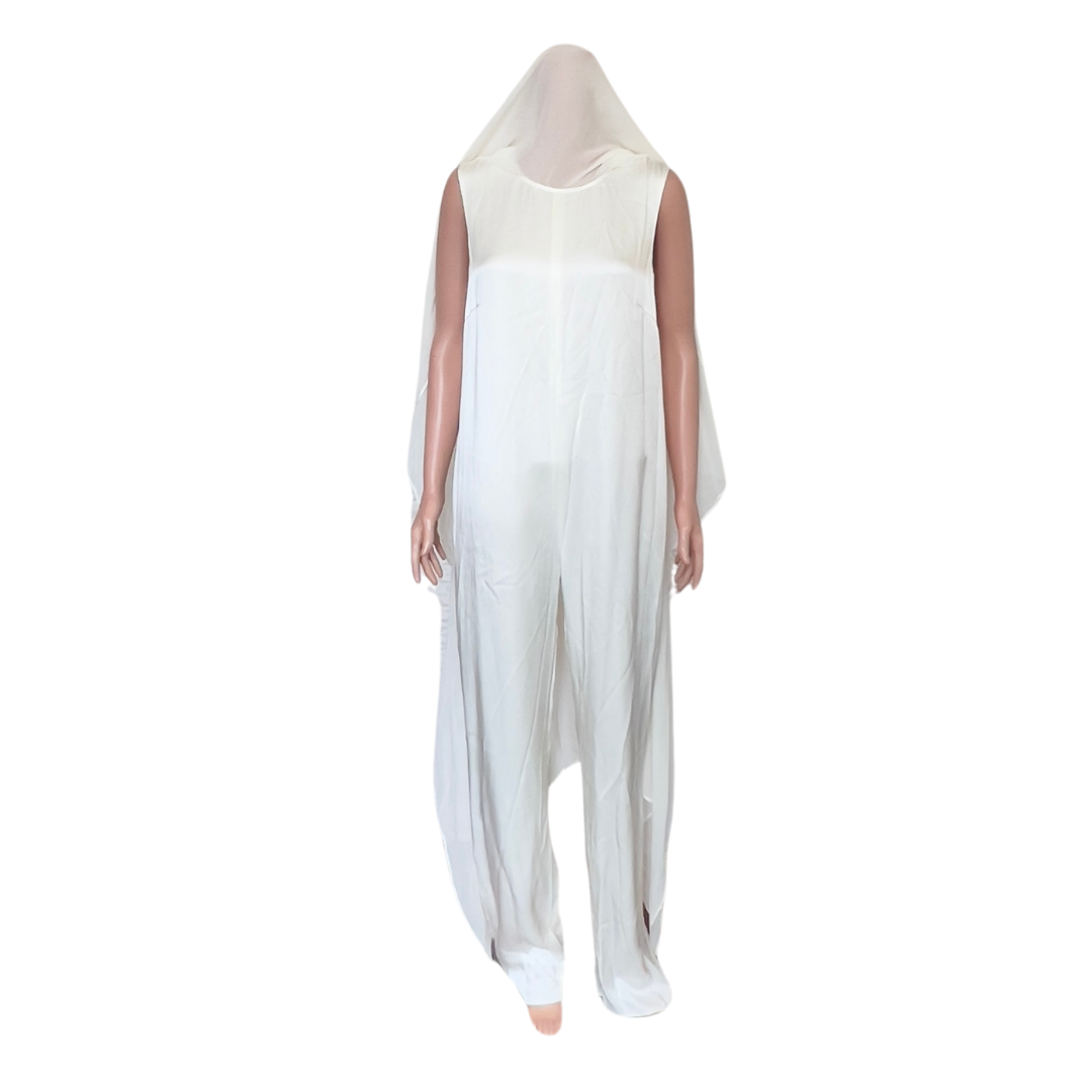 St. John Cream Kaftanesque Tank