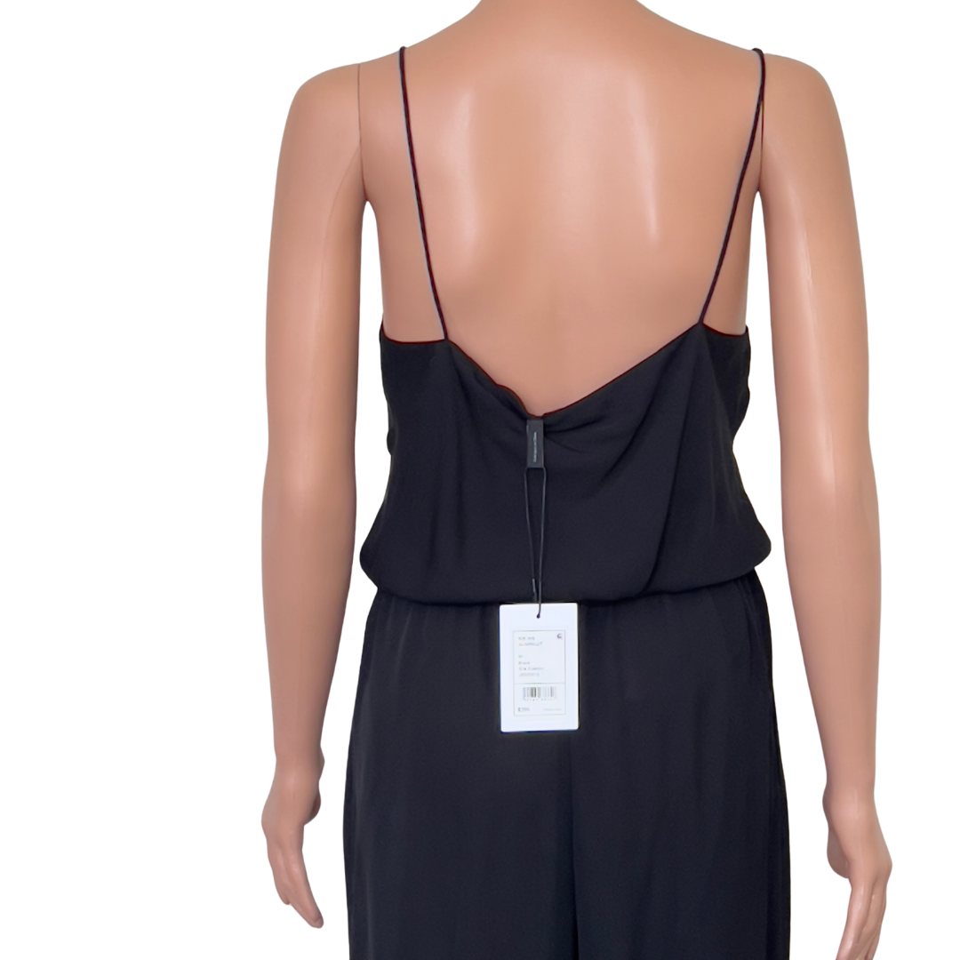 Theory Ribbed Silk Jumpsuit