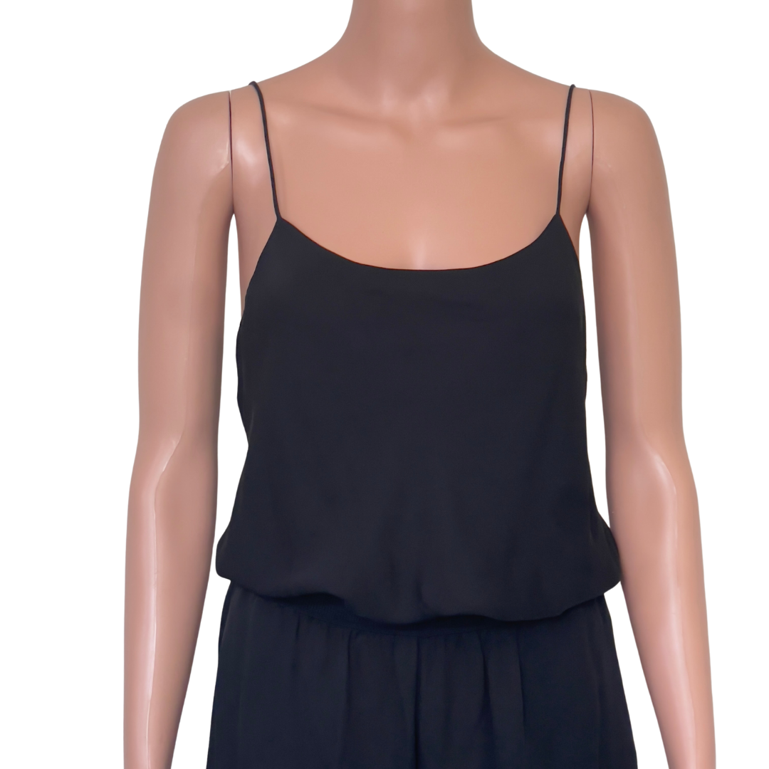 Theory Ribbed Silk Jumpsuit