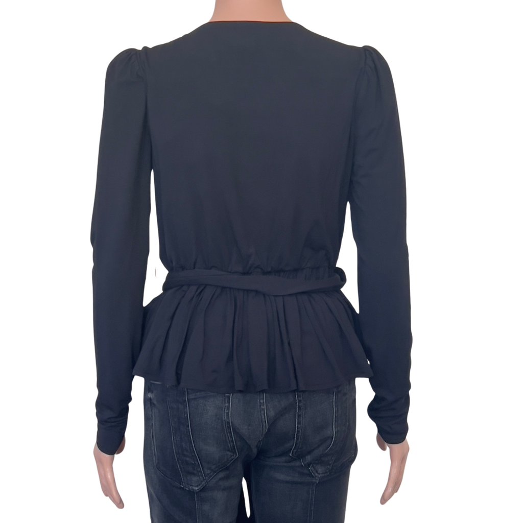 Rebecca Taylor Long Sleeve Top with  Peplum