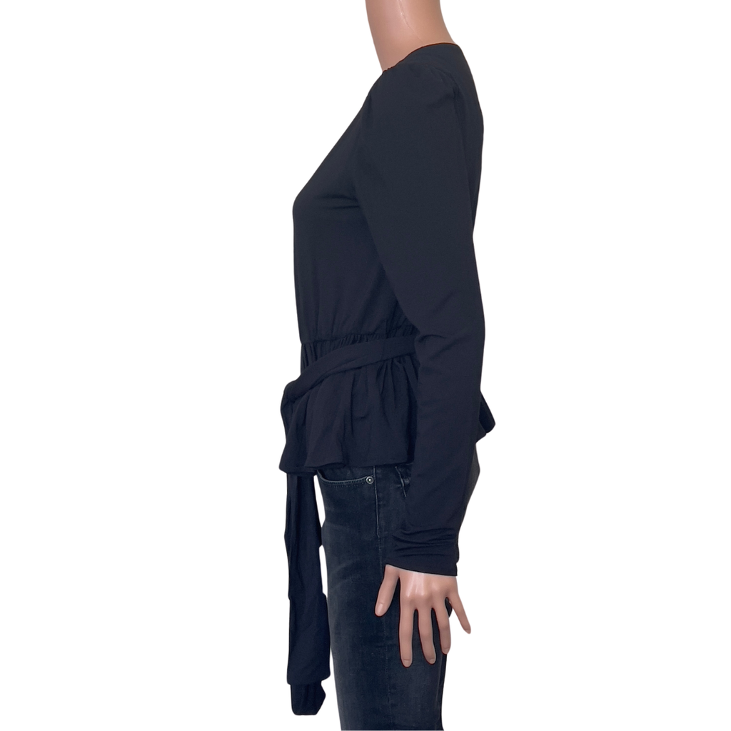 Rebecca Taylor Long Sleeve Top with  Peplum