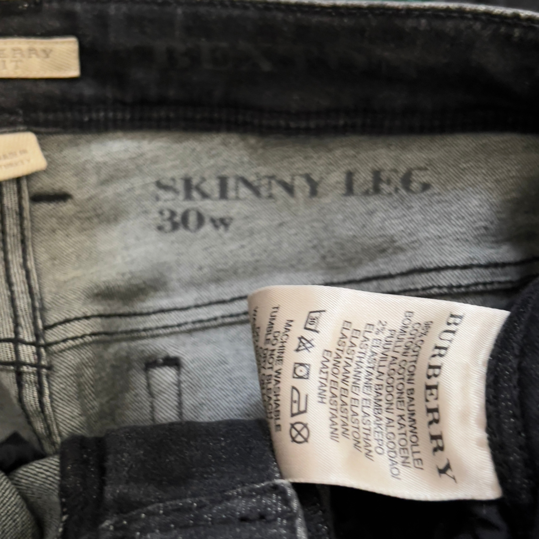 Burberry Black Skinny Jeans