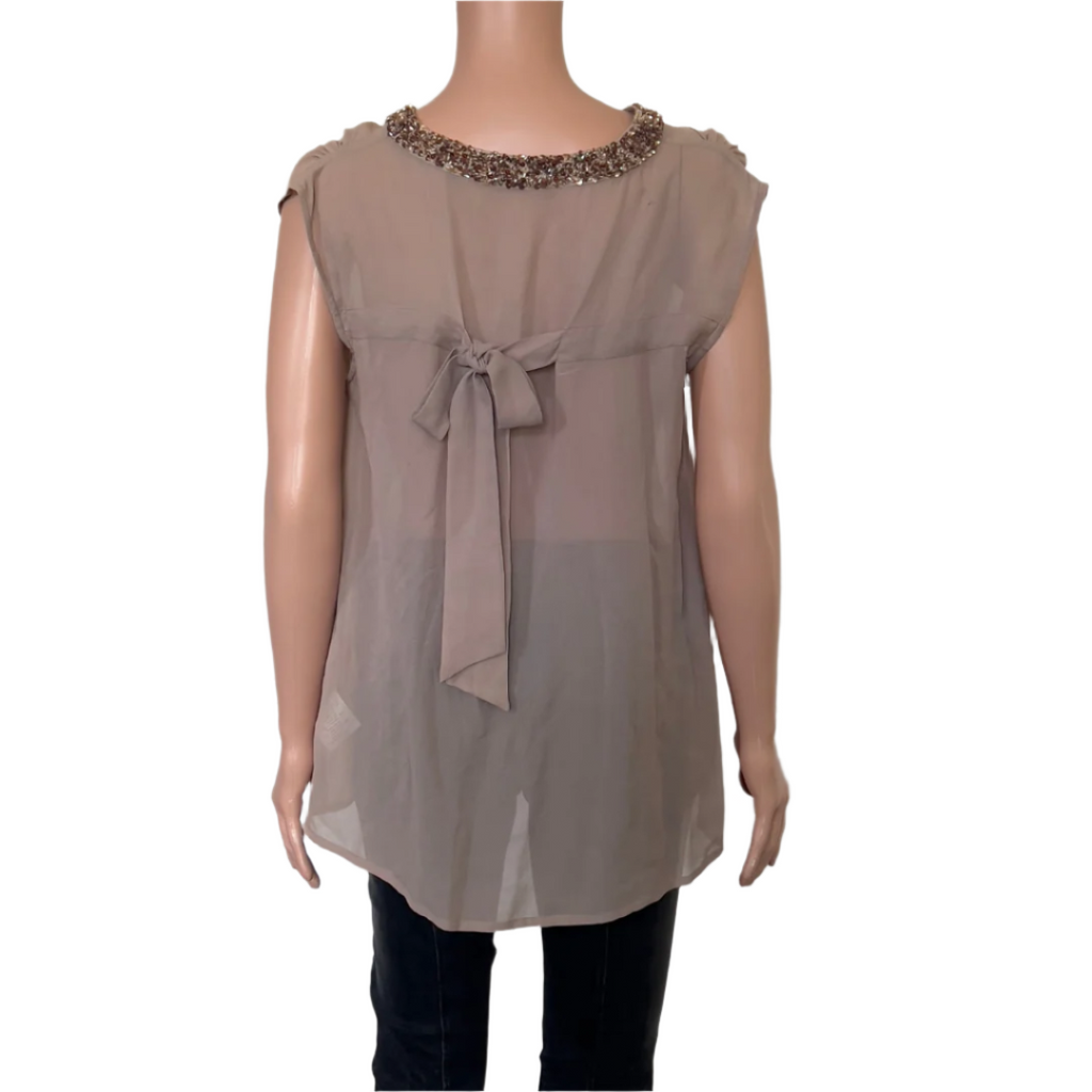 Twin Set by Simona Barbieri Brown Tank