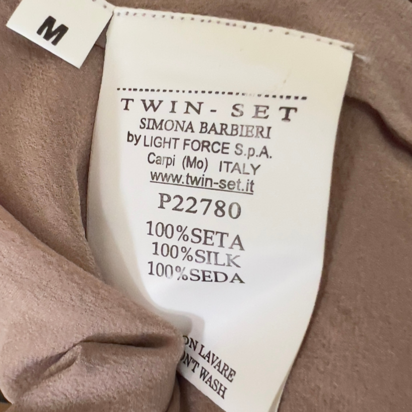 Twin Set by Simona Barbieri Brown Tank