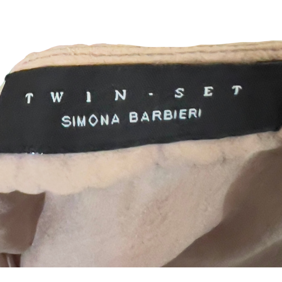 Twin Set by Simona Barbieri Brown Tank