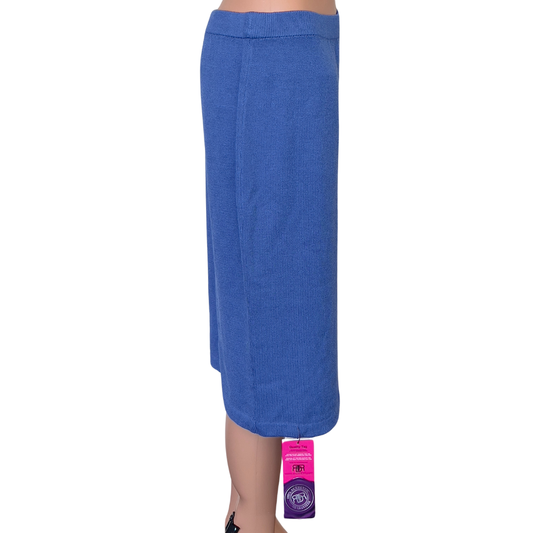 St. John Royal Blue Skirt
