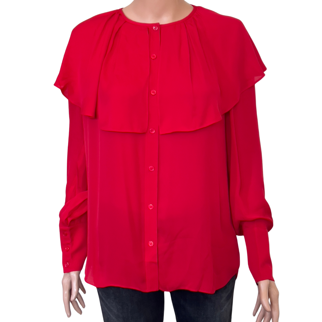 Rebecca Taylor  Ruffle Blouse