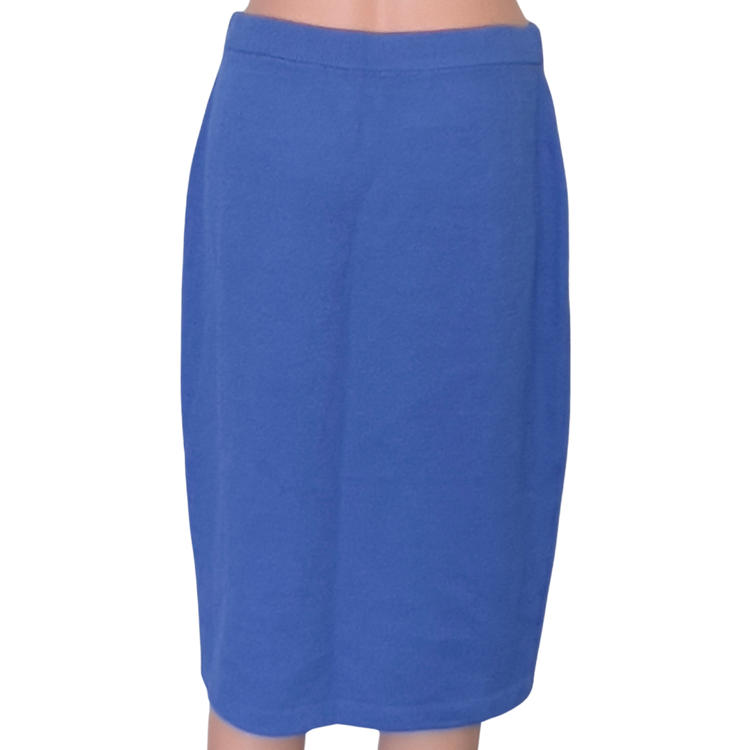 St. John Royal Blue Skirt