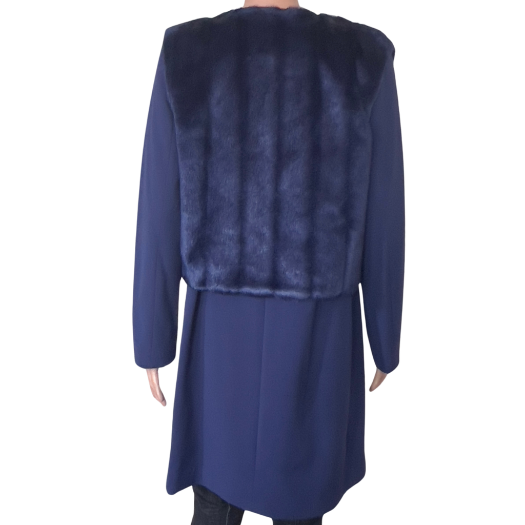 Iman Fur Trench