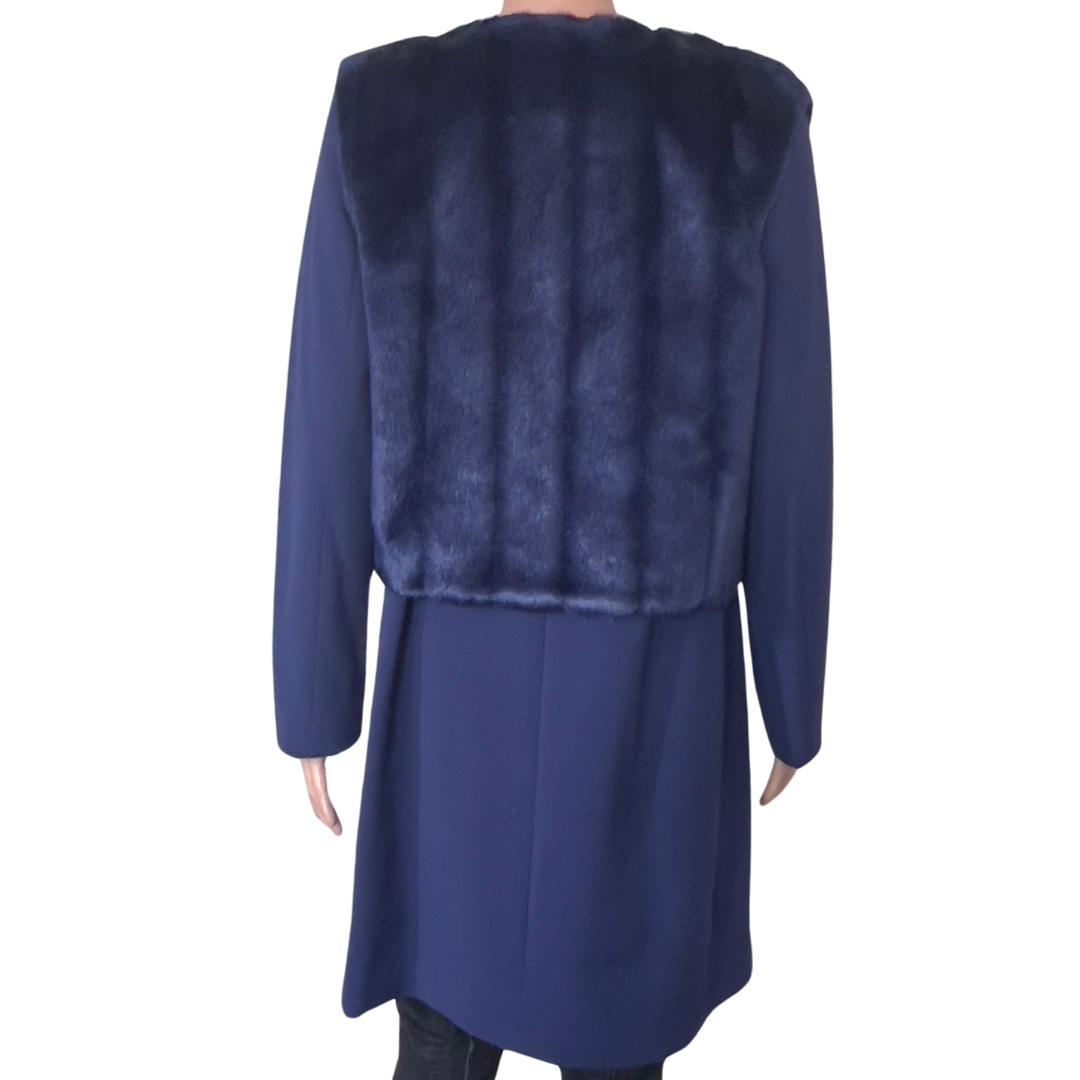 Iman Fur Trench