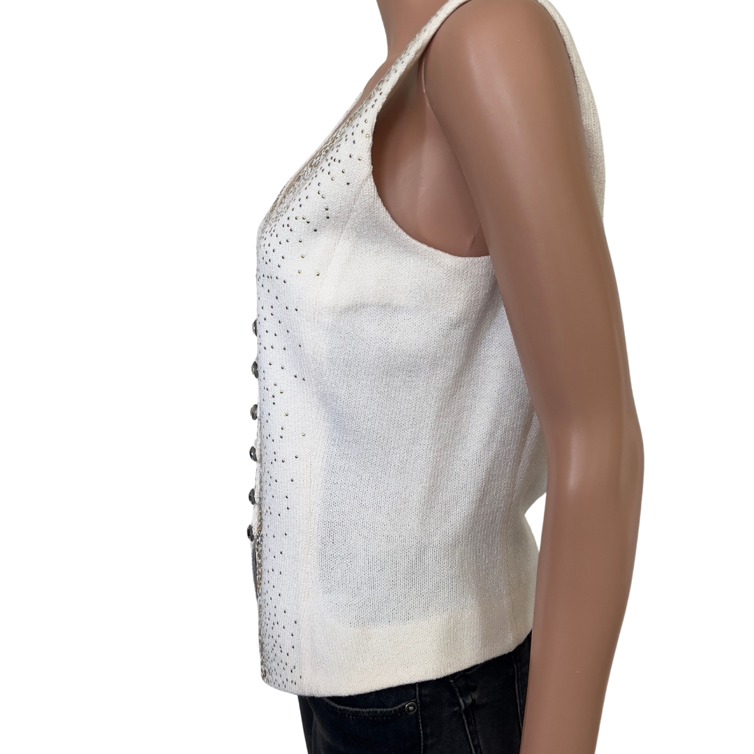 Vintage St. John Evening Collection Vest and Jacket Set