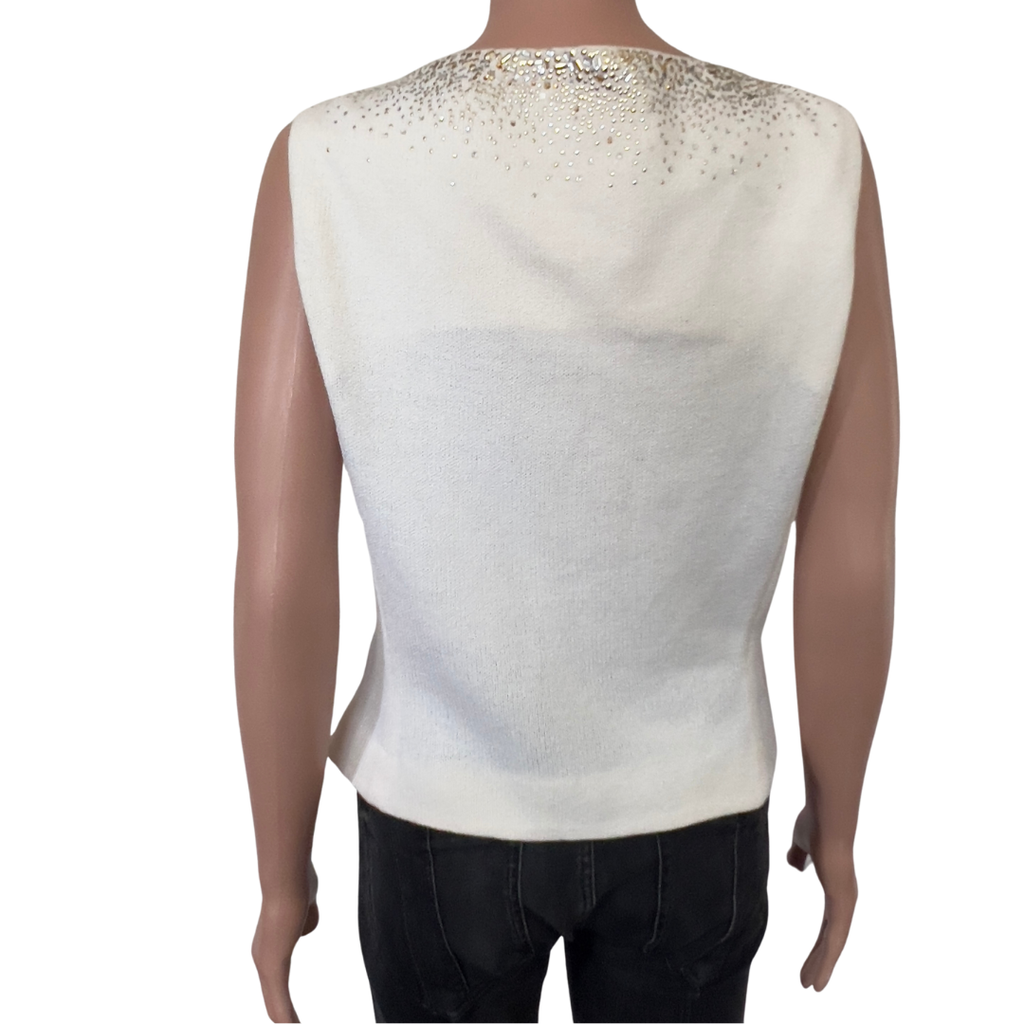 Vintage St. John Evening Collection Vest and Jacket Set