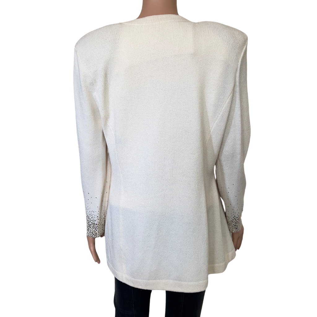 Vintage St. John Evening Collection Vest and Jacket Set