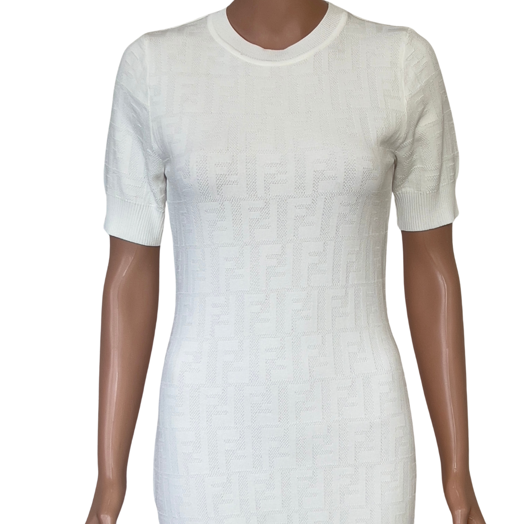 Fendi Roma Monogram Dress