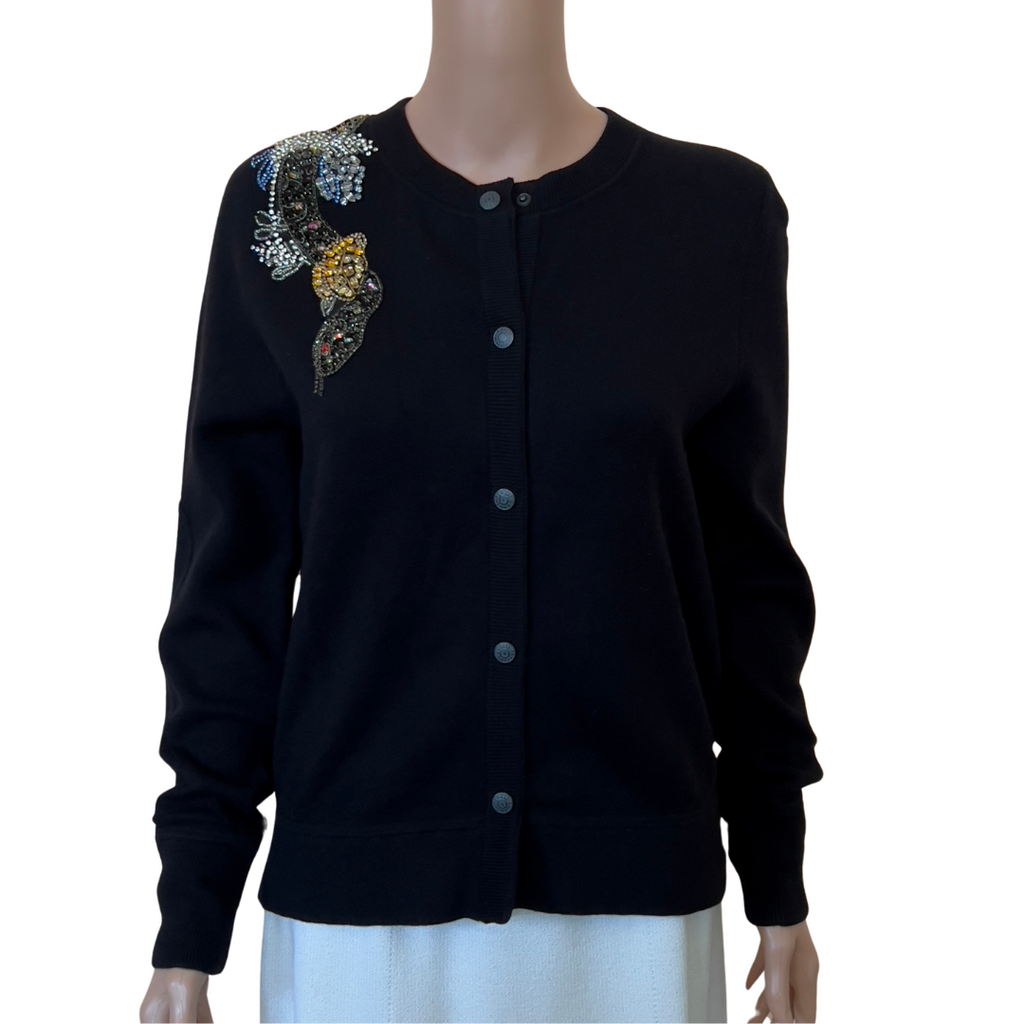 Zadig & Voltaire Rhinestone Embellished Cardigan