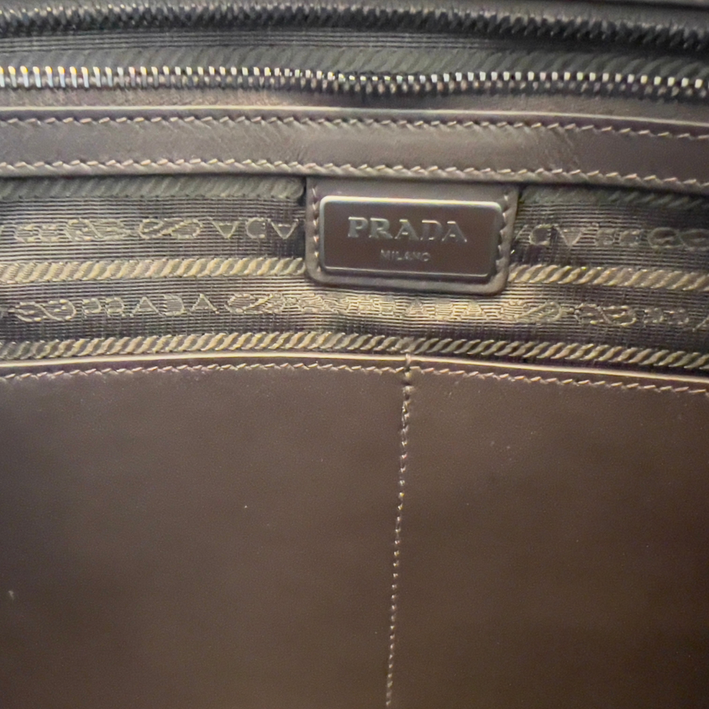 Prada  Saffiano Leather Briefcase Work Bag / Briefcase