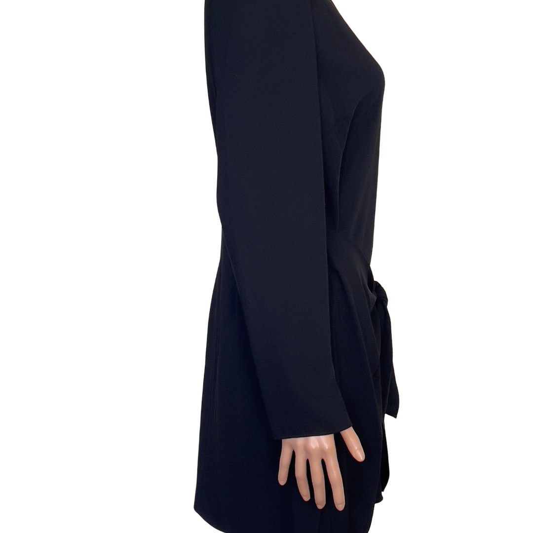 Amanda Uprichard New York Long Sleeve Black Dress