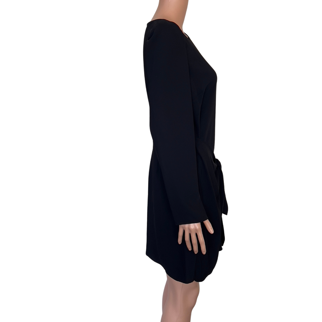 Amanda Uprichard New York Long Sleeve Black Dress