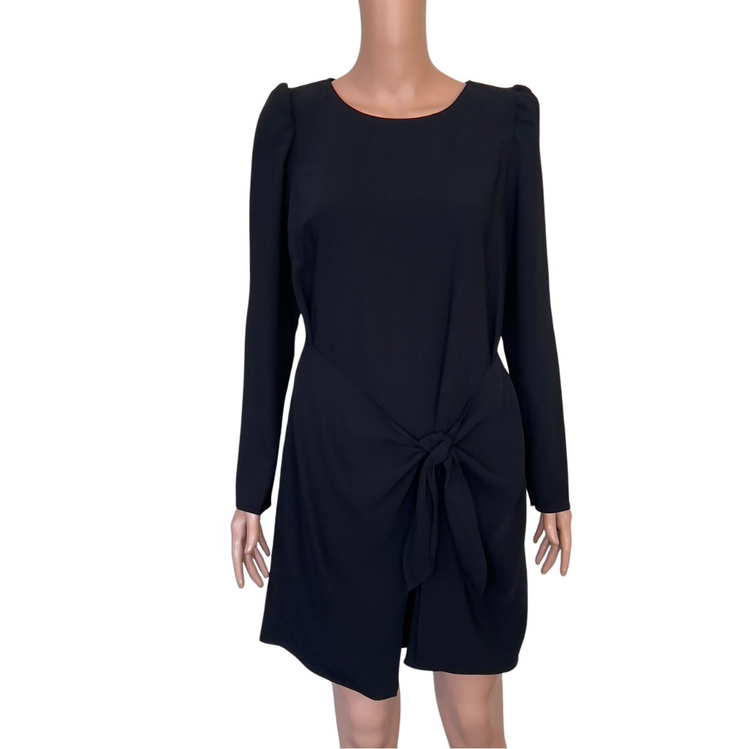 Amanda Uprichard New York Long Sleeve Black Dress