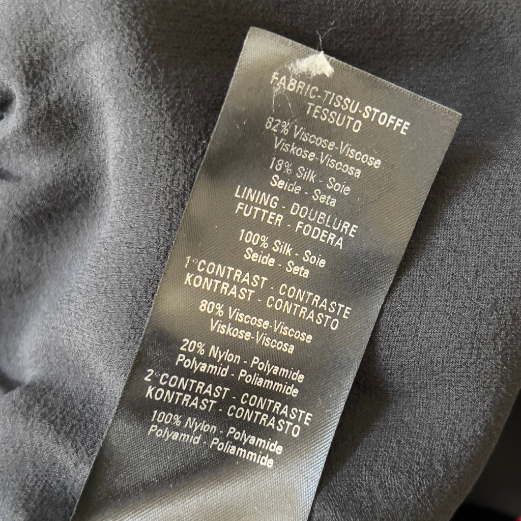 Dundas Black Velvet & Lace Keyhole Dress