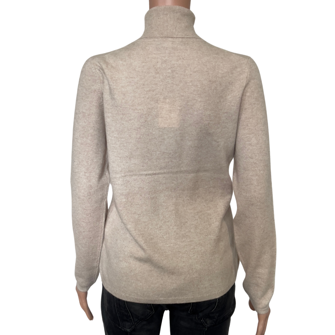 InCashmere Oatmeal Turtleneck