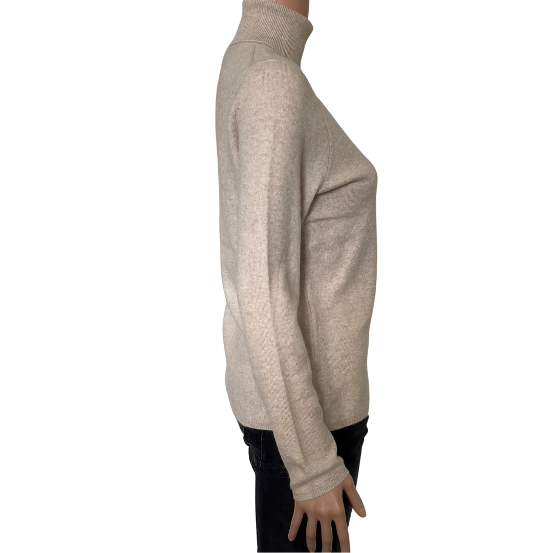 InCashmere Oatmeal Turtleneck