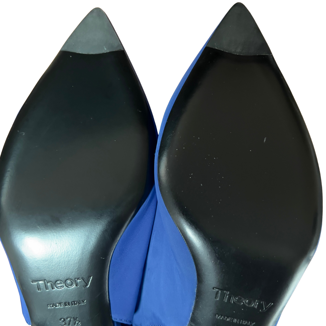 Theory Carmen Kitten Slingback Heel