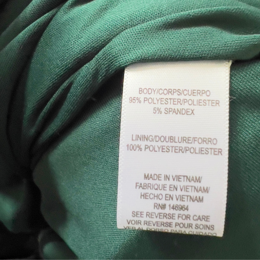 Donna Ricco Ruffled-Hem Sheath Dress