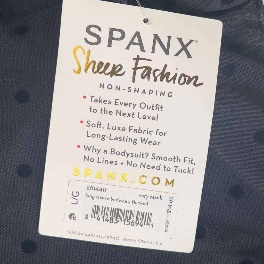 SPANX Sheer Fashion Bodysuit