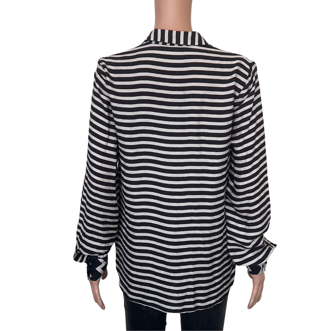 Stella McCartney Black and White Blouse