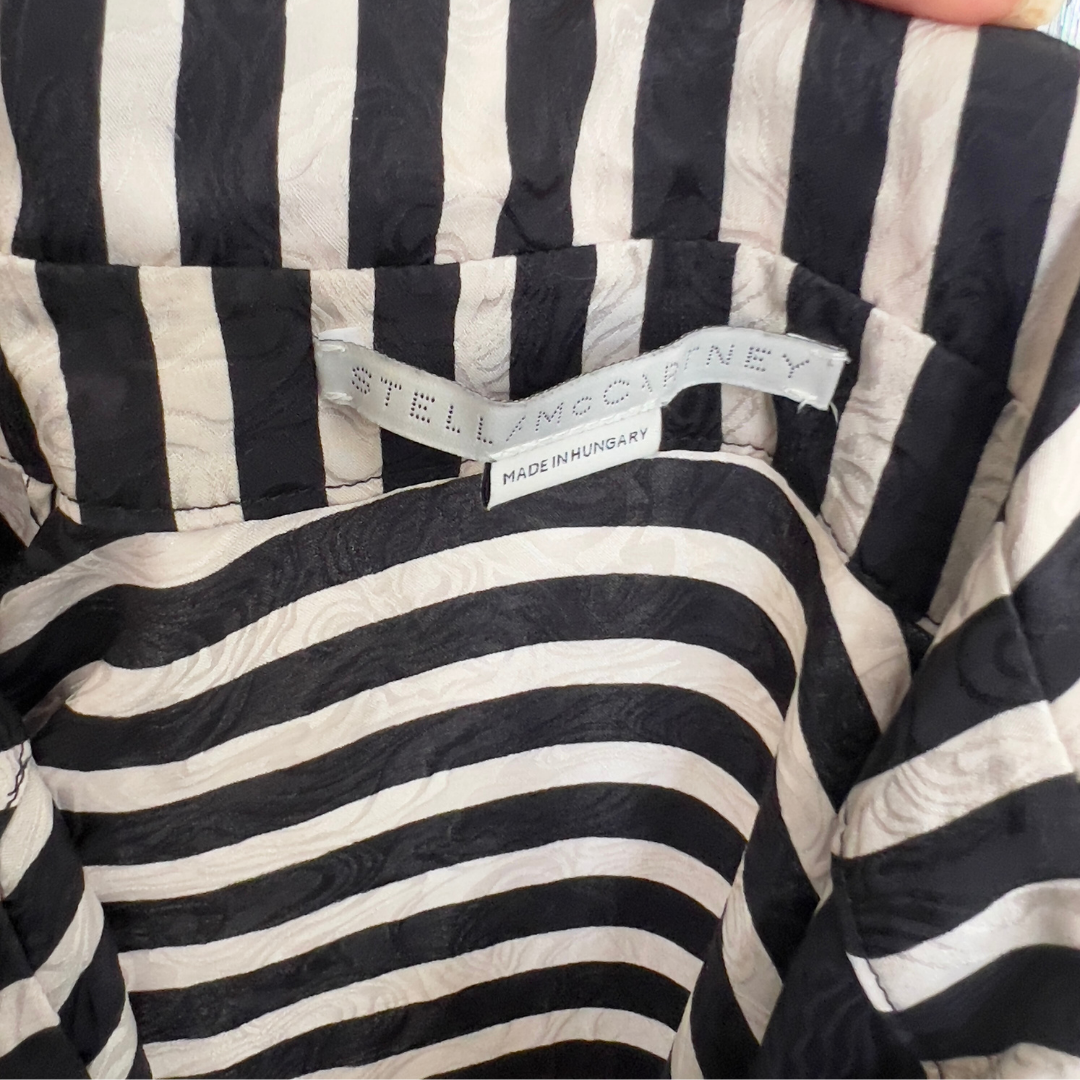 Stella McCartney Black and White Blouse