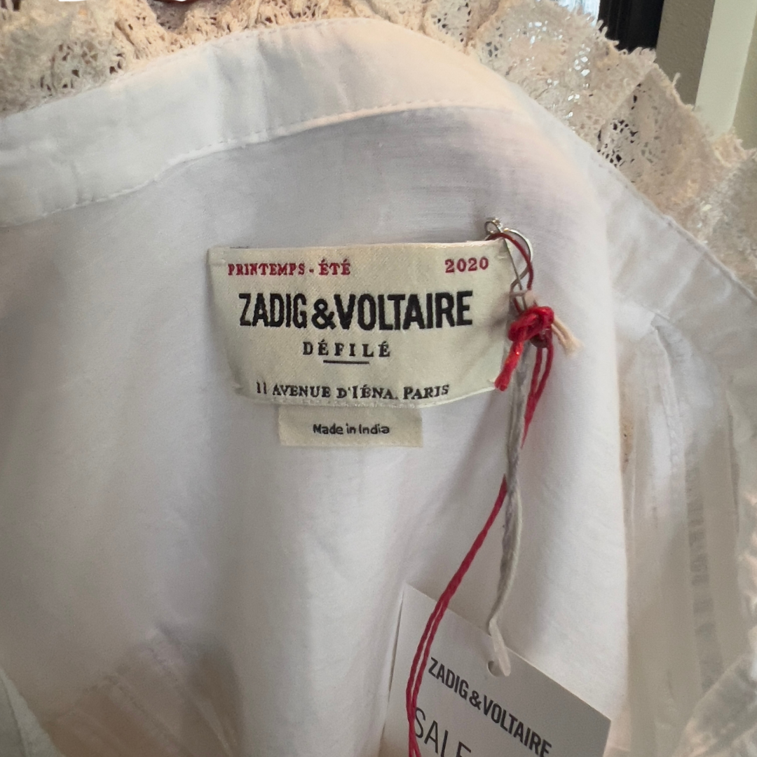 Zadig & Voltaire Trinity Cotton Blouse