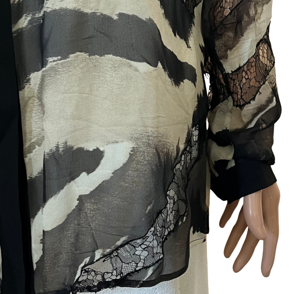Roberto Cavalli Zebra Print Blouse