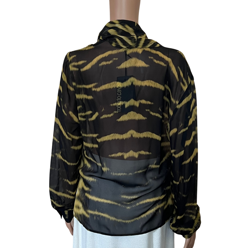 Roberto Cavalli Leopard Blouse