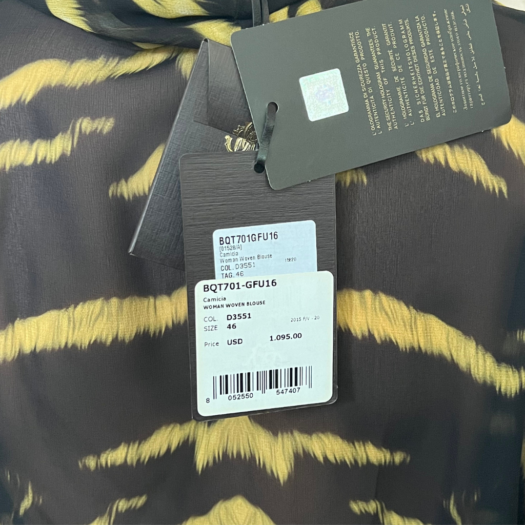 Roberto Cavalli Leopard Blouse