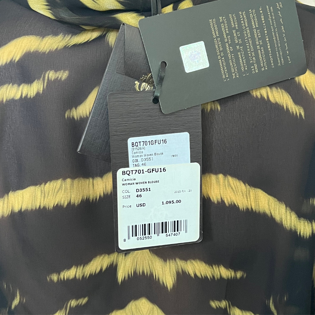 Roberto Cavalli Leopard Blouse