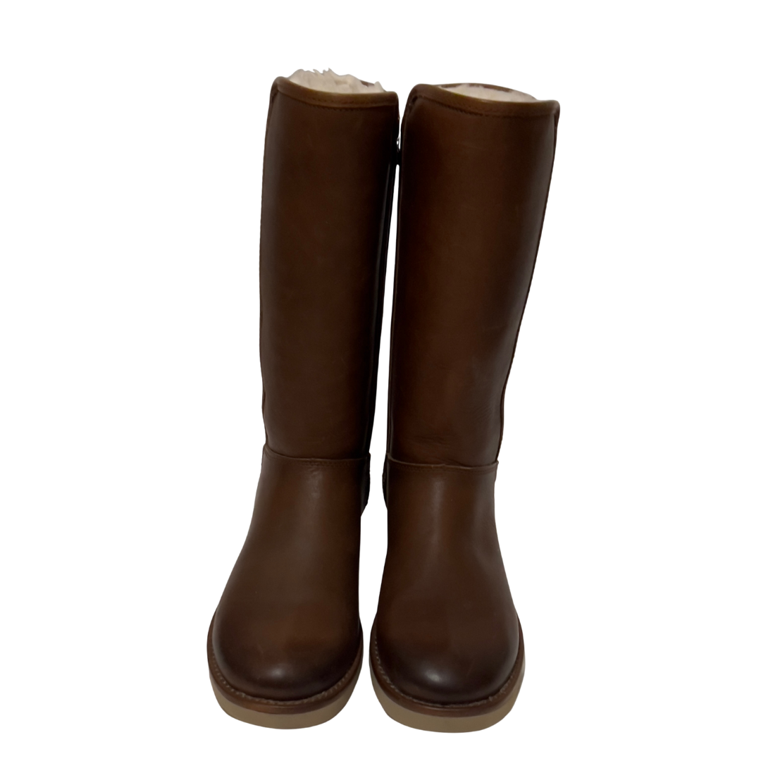 Ugg Leather and Shearling Boots