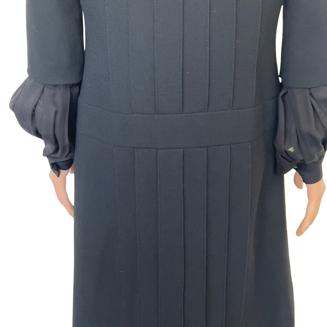 Chanel Black Knee Length Dress