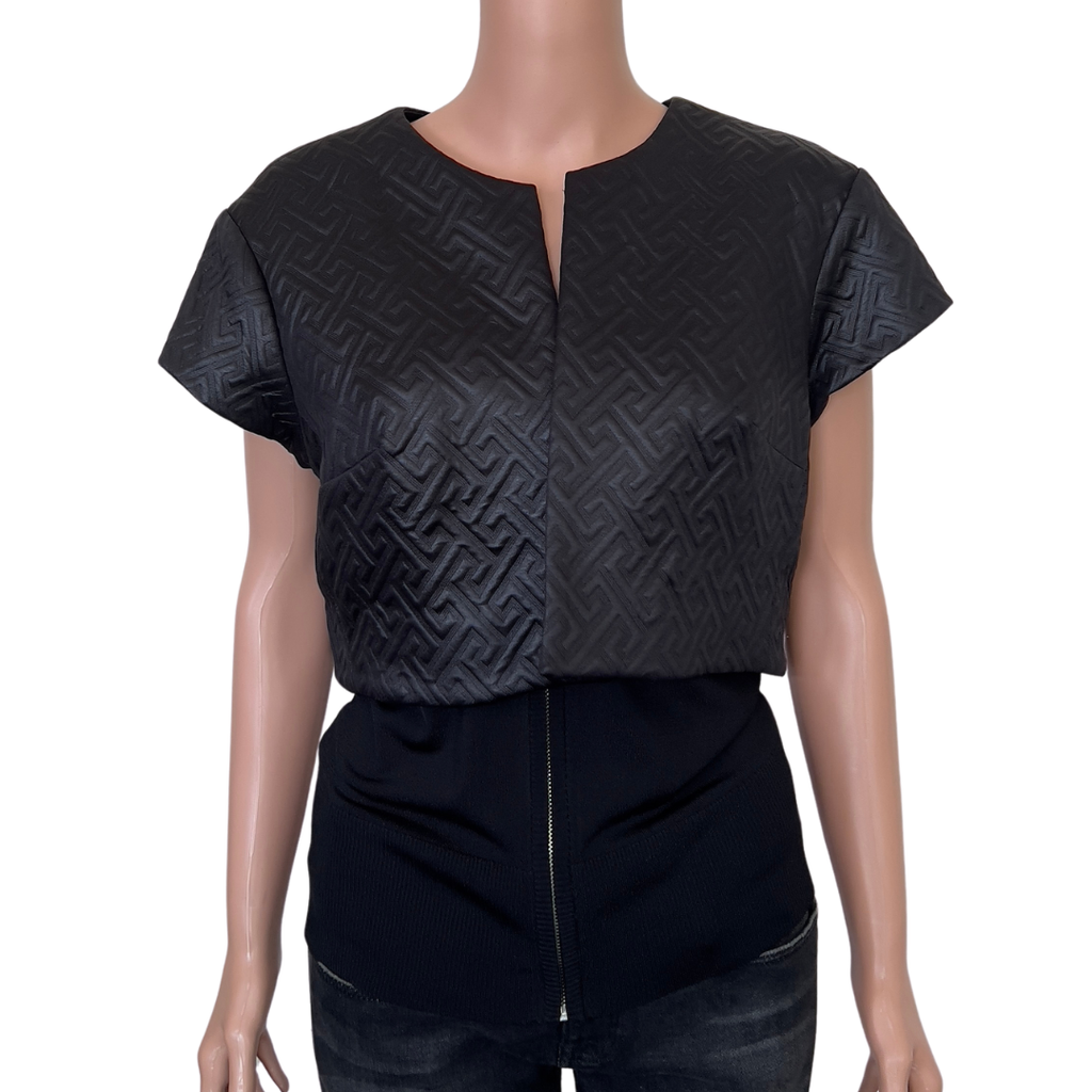 Natori Geometric Shrug