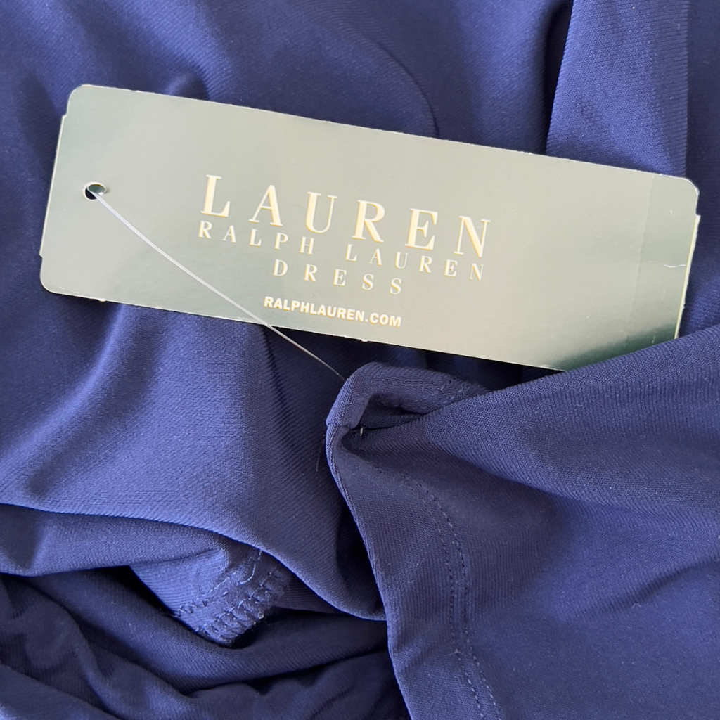 Ralph Lauren Navy Blue Wrap Dress