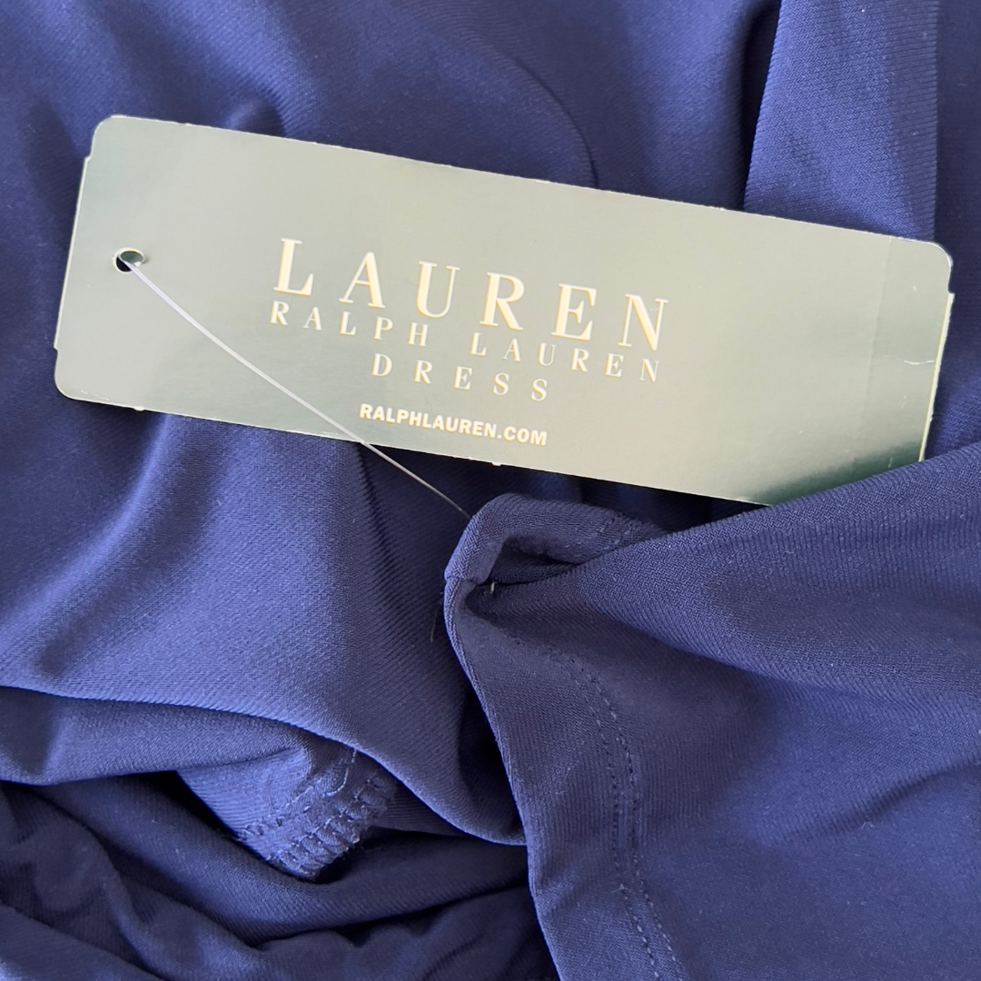 Ralph Lauren Navy Blue Wrap Dress
