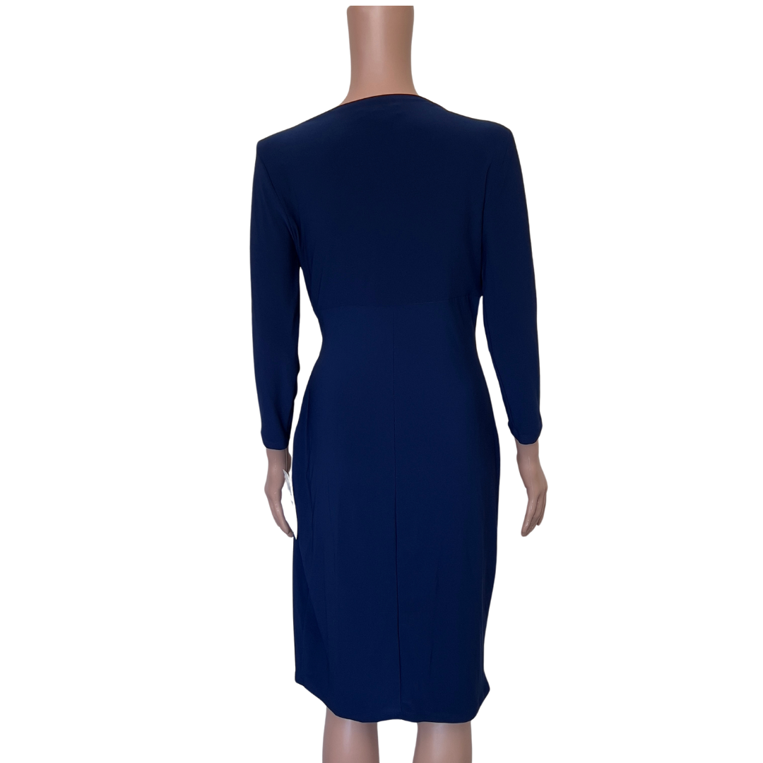 Ralph Lauren Navy Blue Wrap Dress