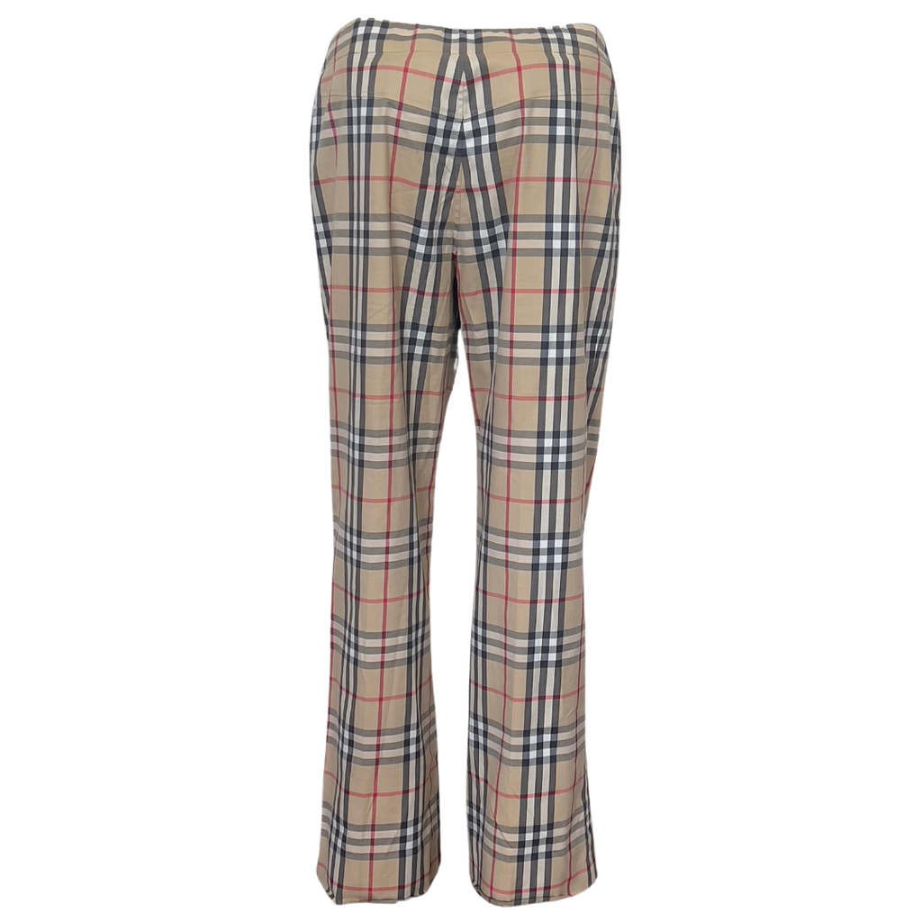 Burberry Check Printed Pants