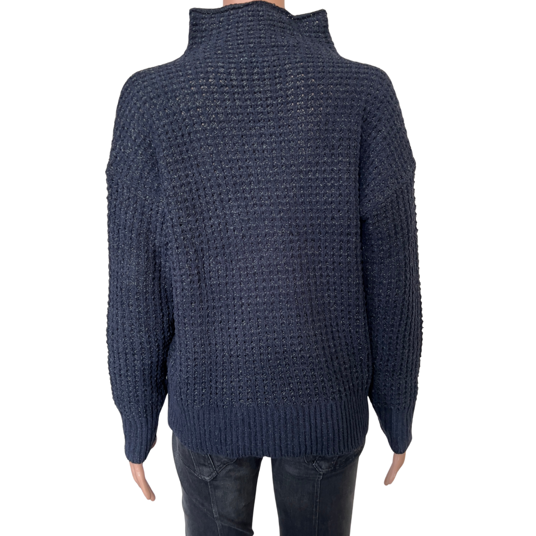 Navy Blue Arpeggio Sweater