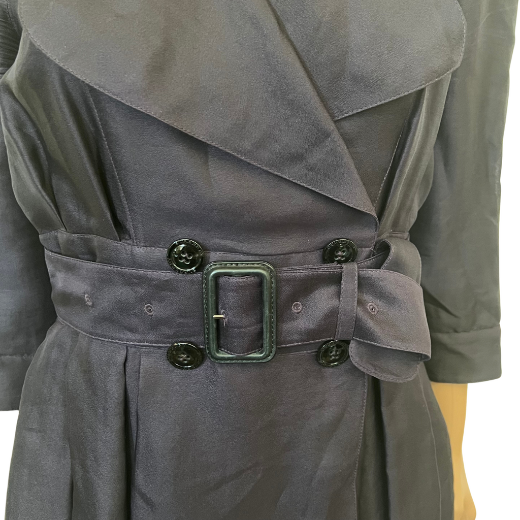 Burberry Navy Tench Dress