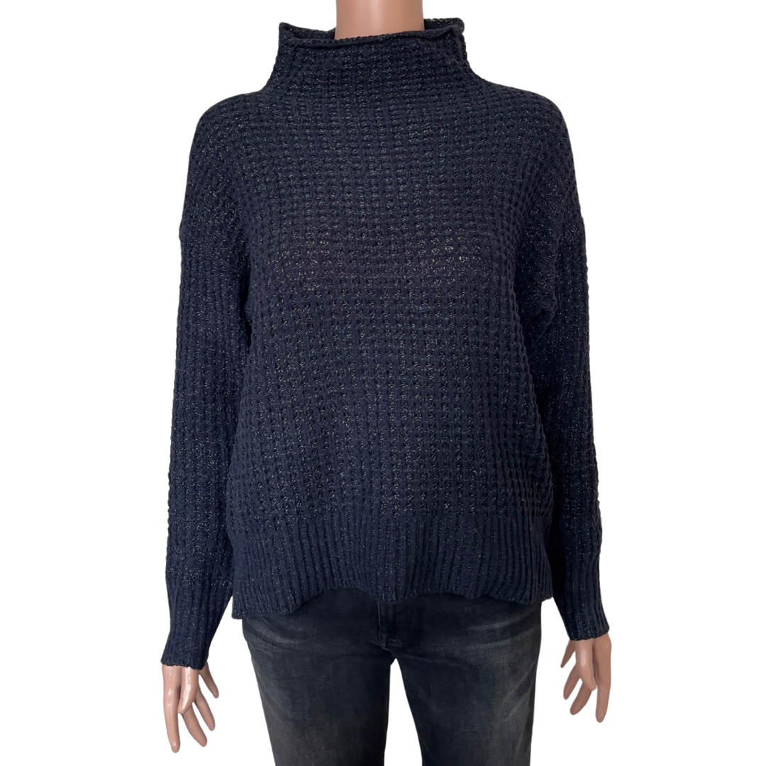 Navy Blue Arpeggio Sweater