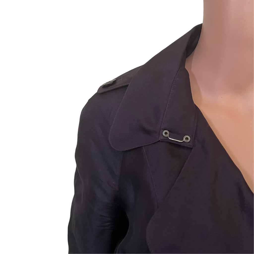 Burberry Navy Tench Dress