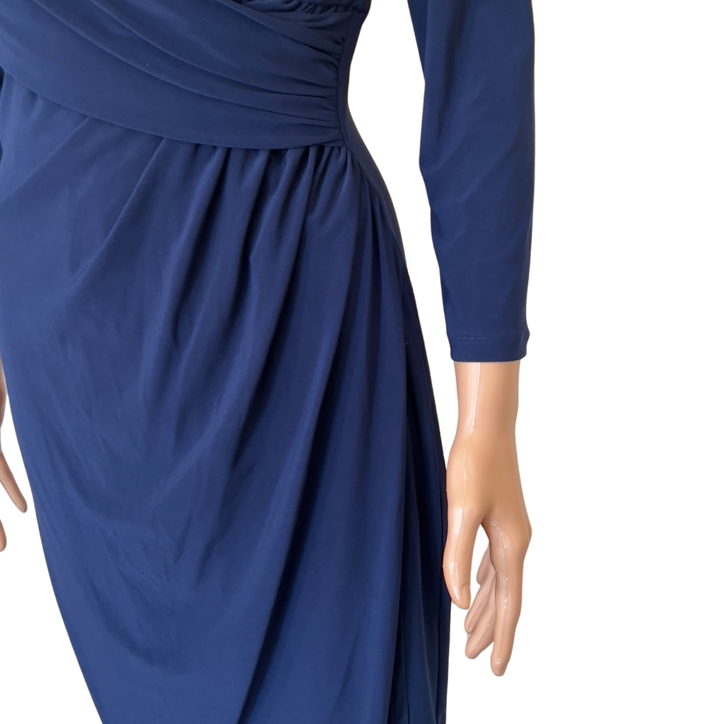 Ralph Lauren Navy Blue Wrap Dress