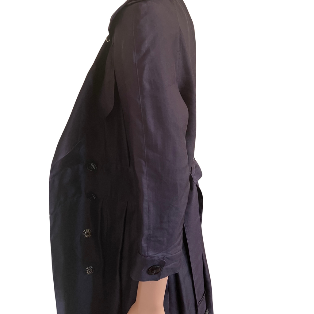 Burberry Navy Tench Dress