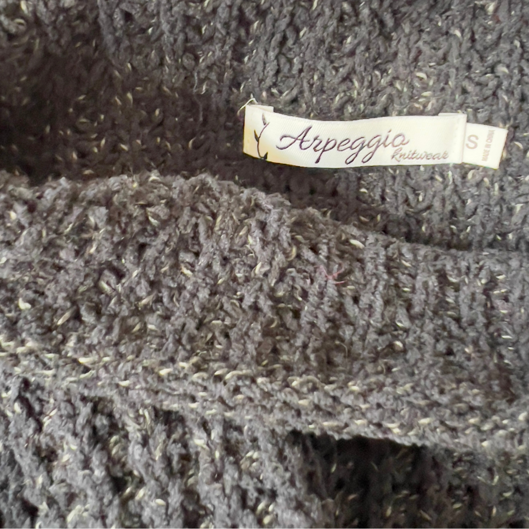 Navy Blue Arpeggio Sweater